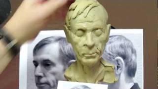 Sculpting Tutorial - Using a TruFormArmature Skull I create a portrait of John Lovewell