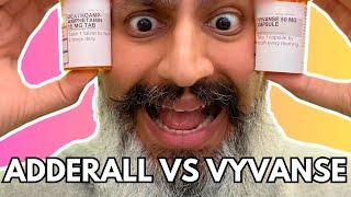 Adderall vs Vyvanse for ADHD? Psychiatrist Answers...