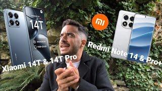 NUEVOS Xiaomi 14T & Redmi Note 14  ANUNCIO OFICIAL