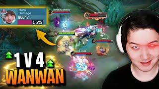 This is why Wanwan is new meta in dark system | Mobile Legends