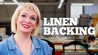 What is Linen Backing?
