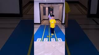 Reaction Challenge, The Little Boy Is Amazing! #Funnyfamily #Partygames #Familygames