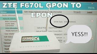 F670L GPON TO EPON PART 1