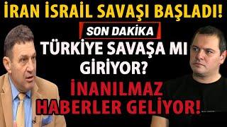 SON DAKİKA! İRAN İSRAİL SAVAŞI BAŞLADI! TÜRKİYE SAVAŞA MI GİRİYOR? İNANILMAZ HABERLER GELİYOR! CANLI