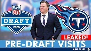 Tennessee Titans Top 30 NFL Draft Visits LEAKED | Tennessee Titans Rumors, News