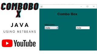 How to make and use a Combo Box in Java Netbeans | to get selected value from jComboBox in java.