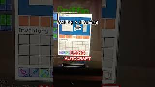 making a silverfish pet but with a twist(hypixel skyblock) #trending #youtubeshorts #hypixelskyblock