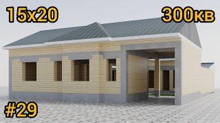 3 Сотих Ерга 6 Хонали Ихчам Уй Лойихаси 29-Вариант #uyproektlari #uychizmalari #uzb #interiordesign