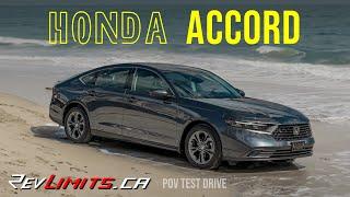 2023 Honda Accord EX | ASMR | PoV  Test Drive #17 | 4K | REVLIMITS.CA