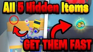 All 5 *SECRET* Item Locations! | Bee Swarm Simulator Update