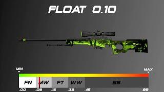 CSGO AWP | Containment Breach - Skin wear/float