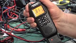 President Randy III CE MultiNorm CB radio (Handheld) - On The Air test