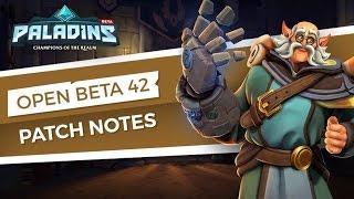 Paladins - Patch Preview - Open Beta 42