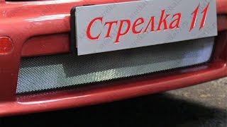 Защита радиатора SUBARU IMPREZA II 2000-2002г.в. (Хром) - strelka11.ru