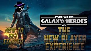 SWGOH New Player Experience | How to Get Started | Narrow Focus and Broad Picture