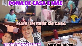 DONA DE CASA E MÃE COM MUITO AMOR ️ DEVOLTA AS TERAPIAS/CAFÉ DA TARDE