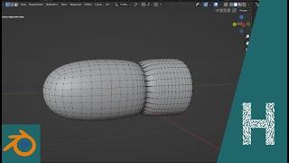 Blender Основы: модификатор "Подразделение поверхности"