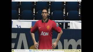 manchester united vs real madrid champions league FIFA 2014 first half