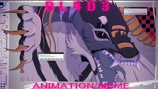 BL4D3 ANIMATION MEME || Creatures Of Sonaria // Featuring: Jotunhel (FW)