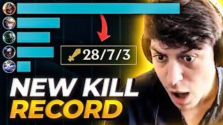 LL STYLISH | NEW KILL RECORD BROKEN! MOST INTENSE 1V9 GAME EVER