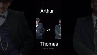 Arthur vs Thomas #peakyblinders