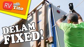 RV Delamination Repair Tips // How To