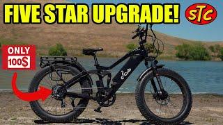 E-Cells Five Star Upgrade - 8 Speeds With A Clutched Derailleur For 100 Bucks!