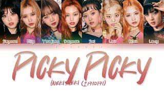 Weki Meki (위키미키) - Picky Picky (Color Coded Lyrics Eng/Rom/Han/가사)