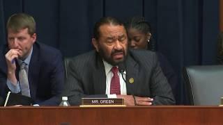 Rep. Al Green Questions Witnesses About Bank Discrimination