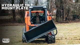 Hydraulic Tilt Mount Plate | Titan Attachments