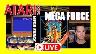 Mega Force (Atari 2600) - Chronologically Gaming is LIVE! #atari #movies #videogames #retro