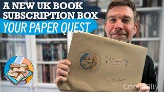 Your Paper Quest - a new UK based book subscription box focussing on indie authors