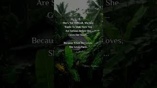 When She Loves | She Loves Hard  #shorts #quotes #ytshorts #motivonucleus