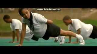 Drumline 'girl' pushups