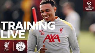 Live Training: Liverpool vs PSG | UEFA Champions League