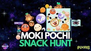 PIXELS︱️ MOKI POCHI SNACK HUNT︱WIN 1 OF 5 MOKI NFTS