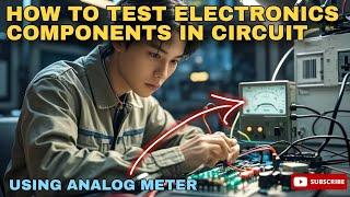 How to Test Electronics Components in Circuit Using Analog Multi-Tester?