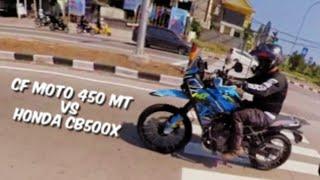 CF Moto 450 MT/Ibex vs Honda CB500X