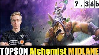  TOPSON [Alchemist] MID 7.36B - DOTA 2 HIGHEST MMR MATCH #dota2   #dota2gameplay   #topson