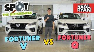 TOYOTA FORTUNER 2.4 V VS 2.8 Q COMPARISON PHILIPPINES