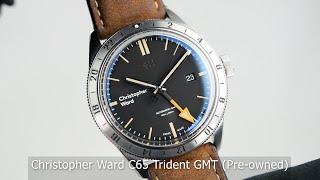 Christopher Ward C65 Trident GMT (Pre-owned)