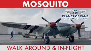 De Havilland Mosquito   |   In-Flight & Walk Around   |  Planes of Fame