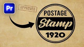 How to Create A Postage Stamp In Adobe Premiere Pro