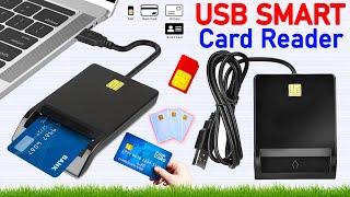 Compact Smart Card Reader/Writer USB2.0 || Sim Card Reader Chip ID IC || Watch This Before Buying