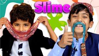 Tribal Kids Make Slime