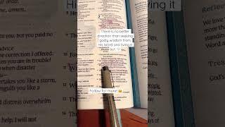 God’s wisdom is the key to living a Godly life. (Proverbs 2:10-12) #shorts #bible #wisdom