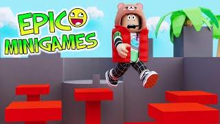 ЭПИК мини игры Роблокс  Epic Minigames roblox прохождение от TTFUNGC Часть 2