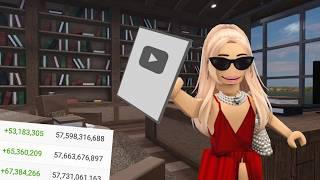 BECOMING A YOUTUBER IN ROBLOX *I HIT 100K SUBS* (RoTube Life)