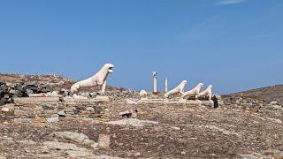 The Ancient Greek Archaeological site of Delos | Full Tour