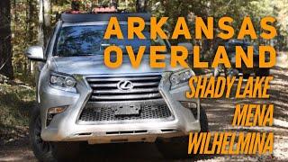 Lexus GX460 Overland in the Ouachita National Forest